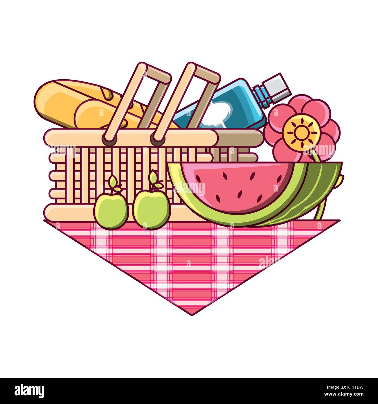 picnic design concept Stock Vector Image & Art - Alamy