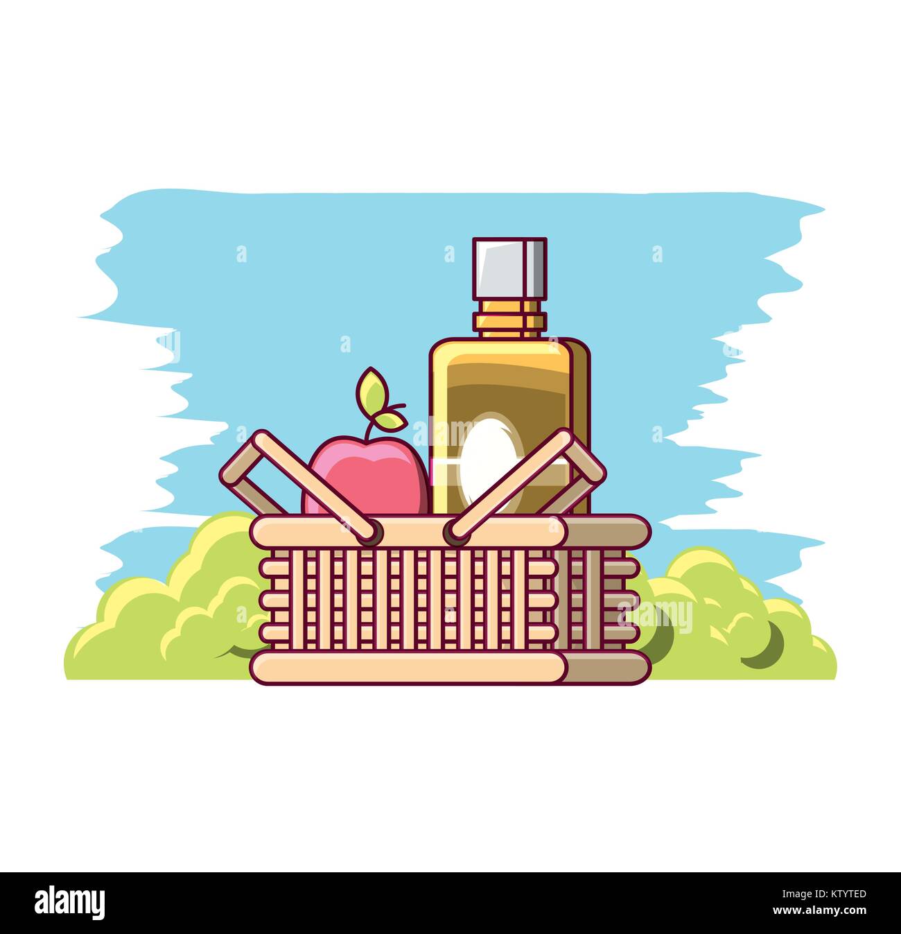 picnic design concept Stock Vector Image & Art - Alamy
