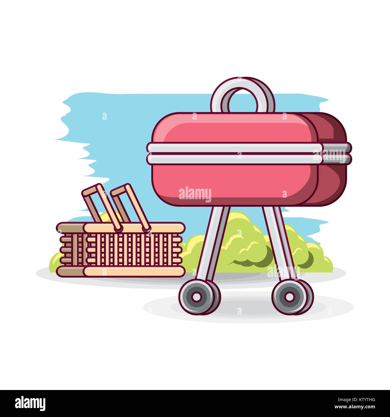 picnic design concept Stock Vector Image & Art - Alamy