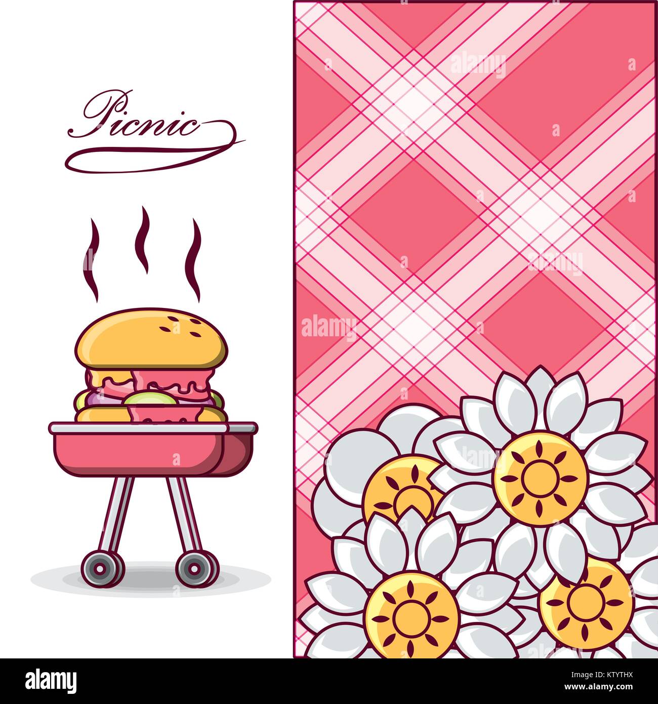 picnic design concept Stock Vector Image & Art - Alamy