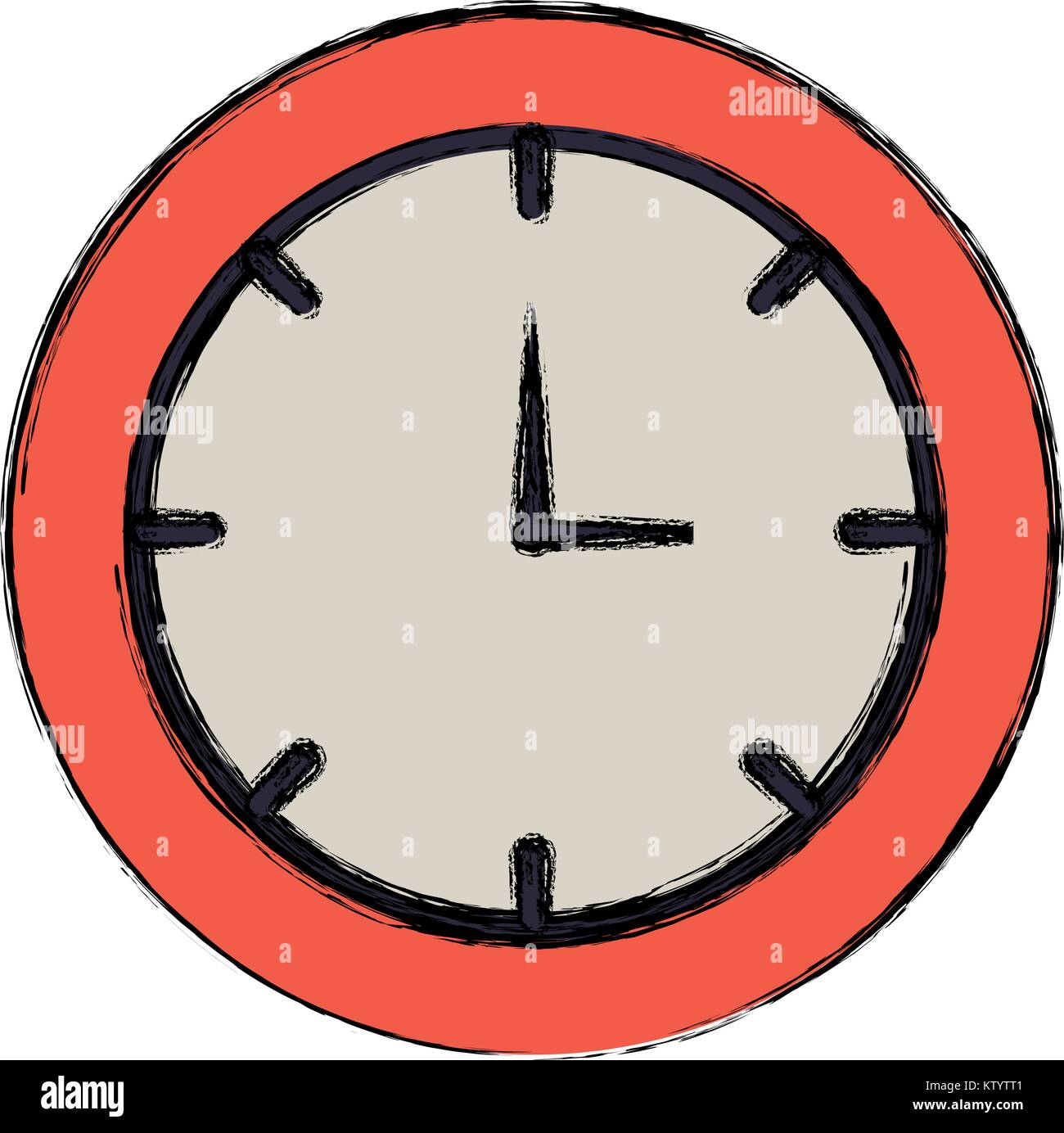 clock vector illustration Stock Vector Image & Art - Alamy