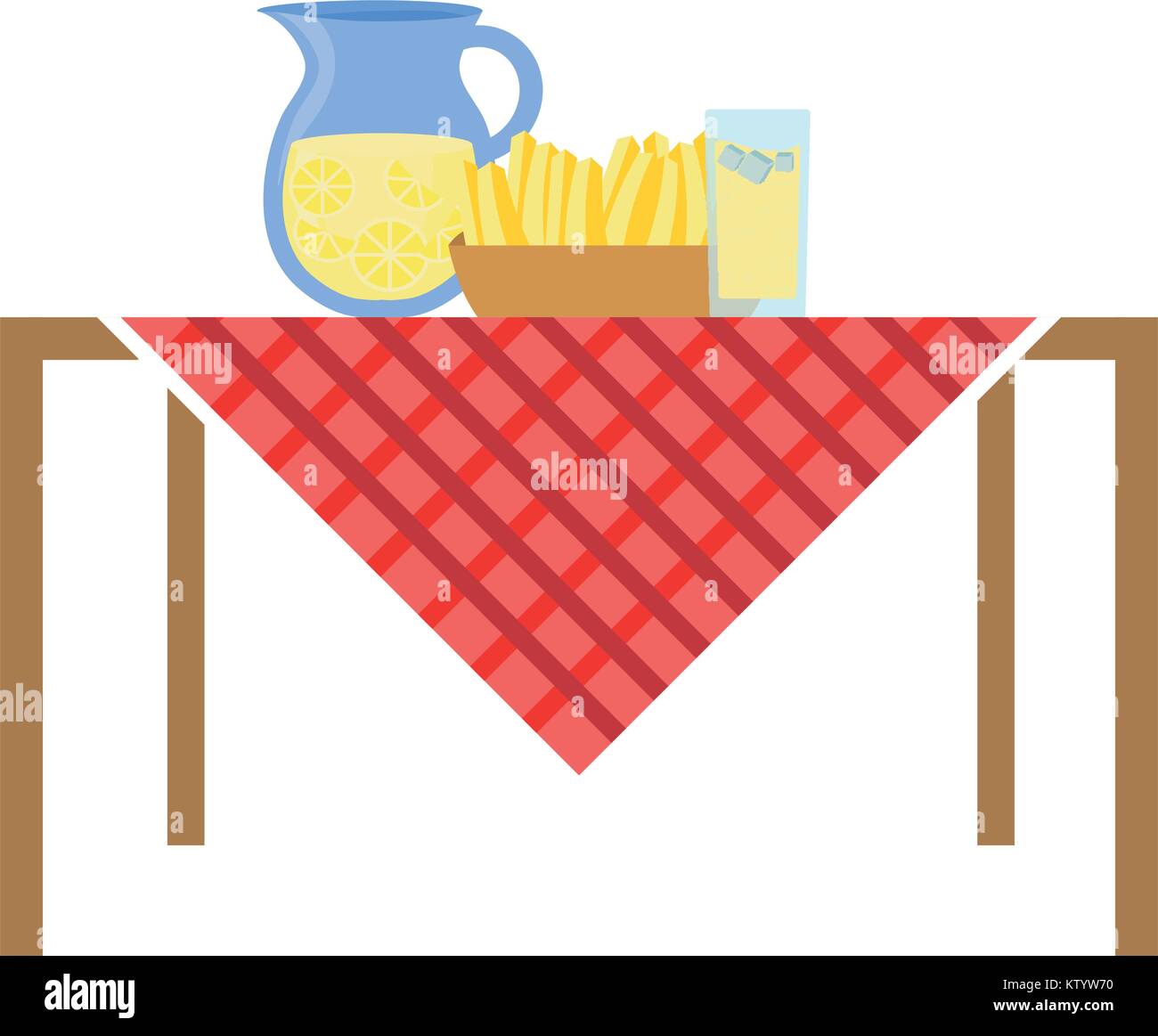 picnic image vector illustration Stock Vector Image & Art - Alamy