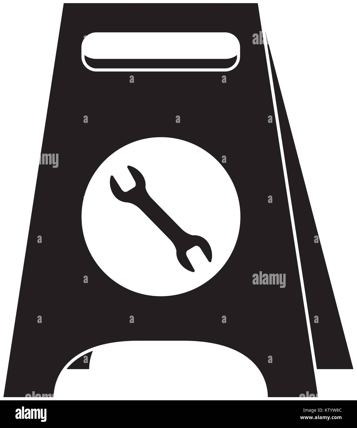 construction label isolated icon vector illustration design Stock ...