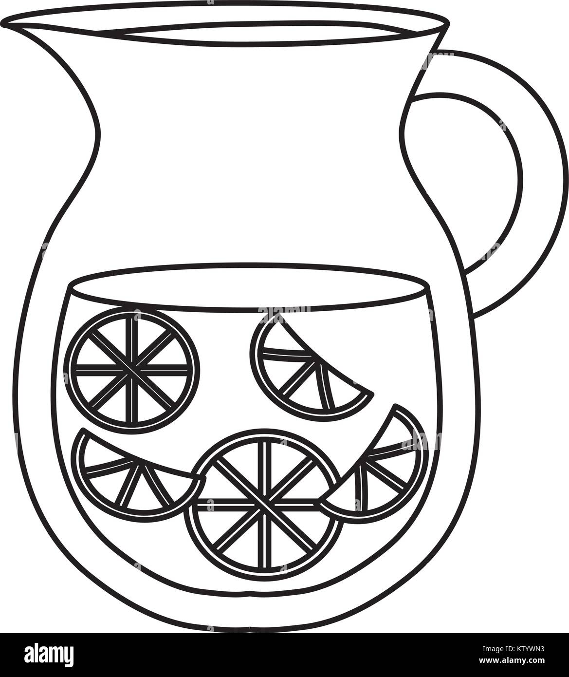 lemonade pitcher icon Stock Vector Image & Art Alamy