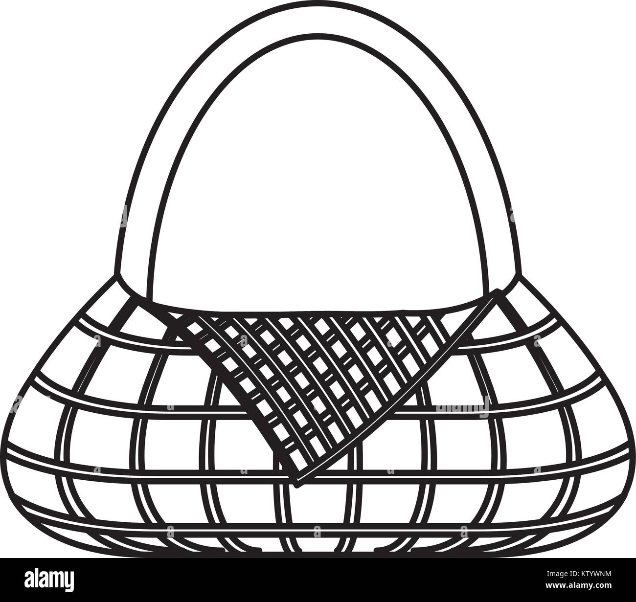 picnic basket icon Stock Vector Image &amp; Art - Alamy