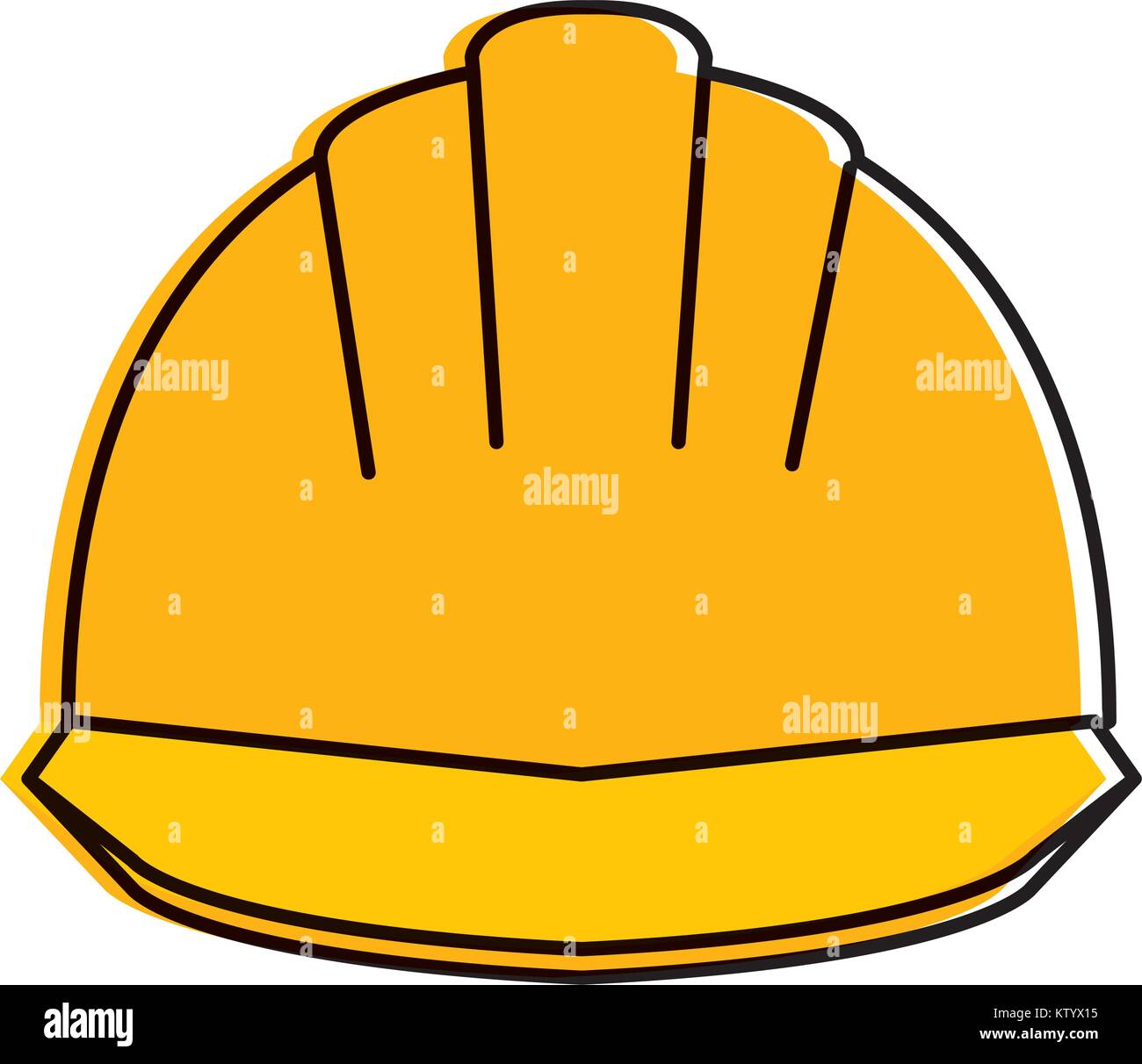 helmet construction isolated icon vector illustration design Stock ...