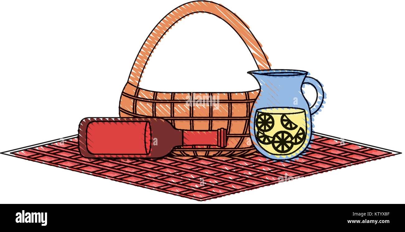 picnic image vector illustration Stock Vector Image & Art - Alamy