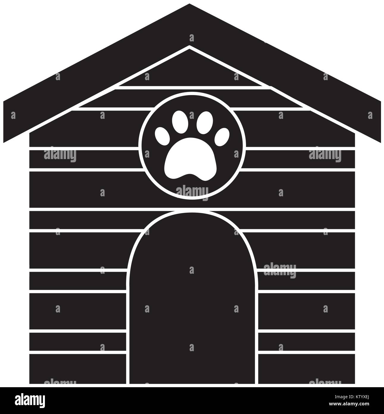 pet house icon image Stock Vector Image & Art - Alamy