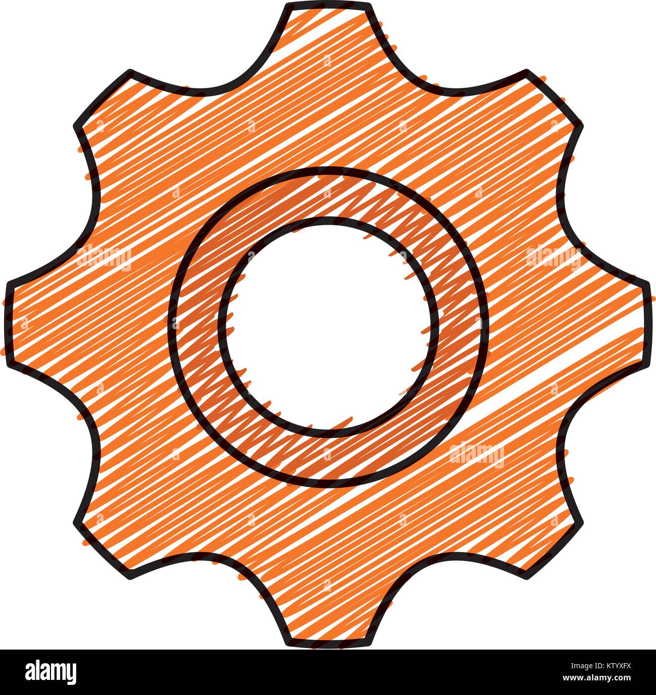 gear machine isolated icon vector illustration design Stock Vector ...