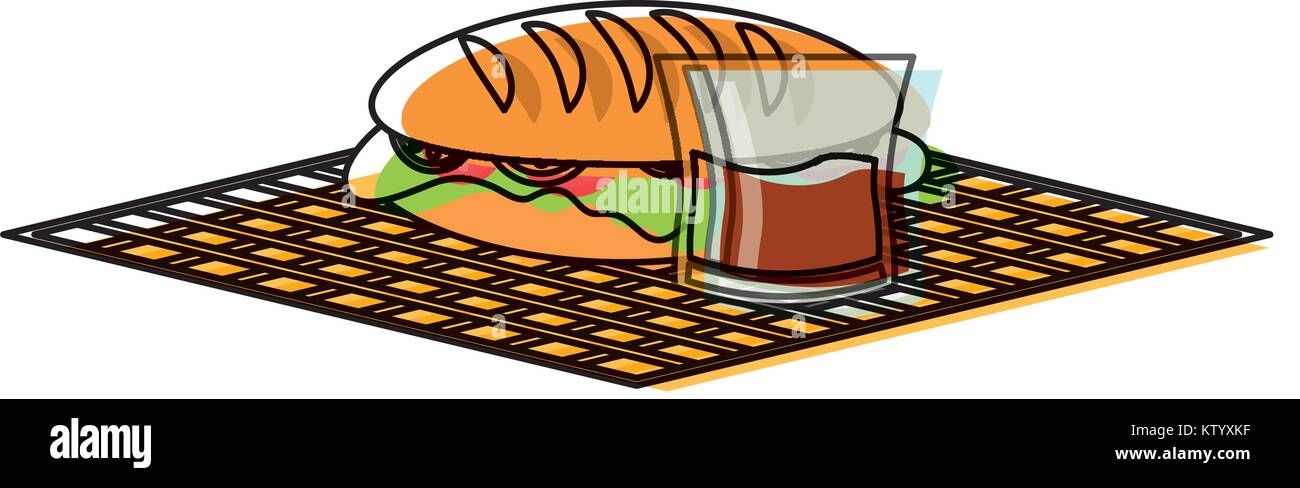 picnic image vector illustration Stock Vector Image & Art - Alamy