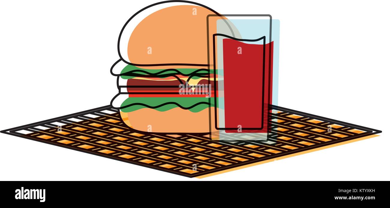 picnic image vector illustration Stock Vector Image & Art - Alamy