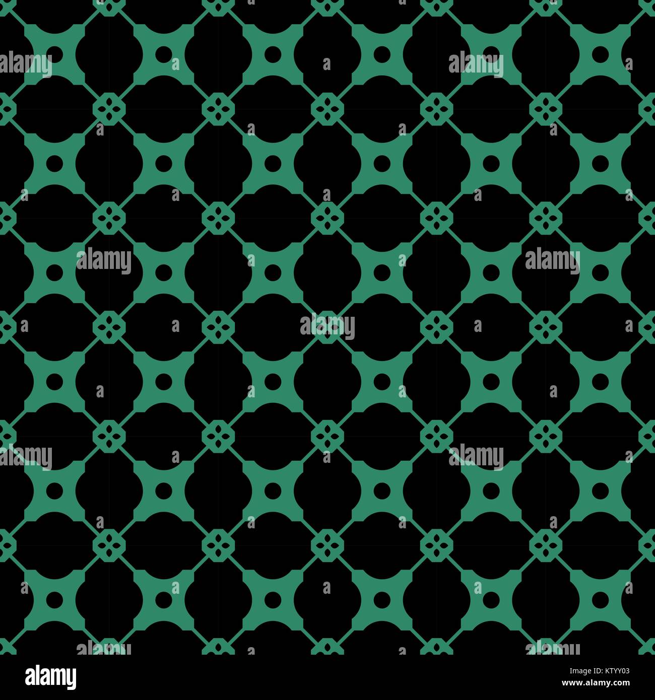 Antique seamless green background diamond cross round flower Stock ...