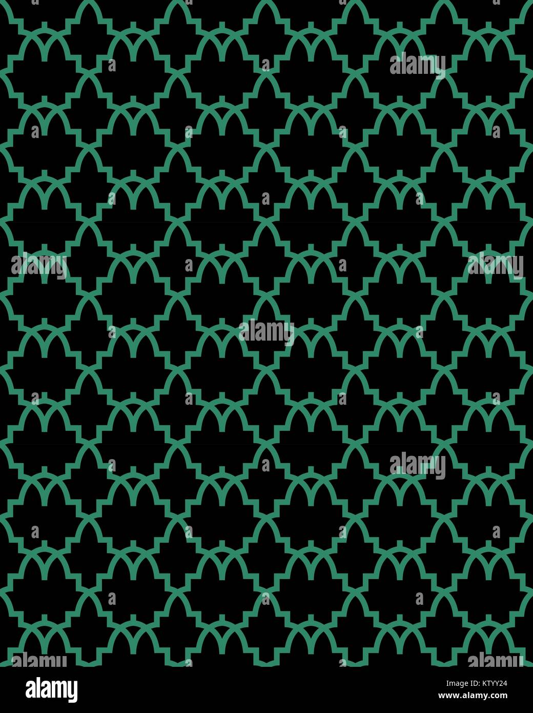 Antique seamless green background curve frame geometry line Stock ...