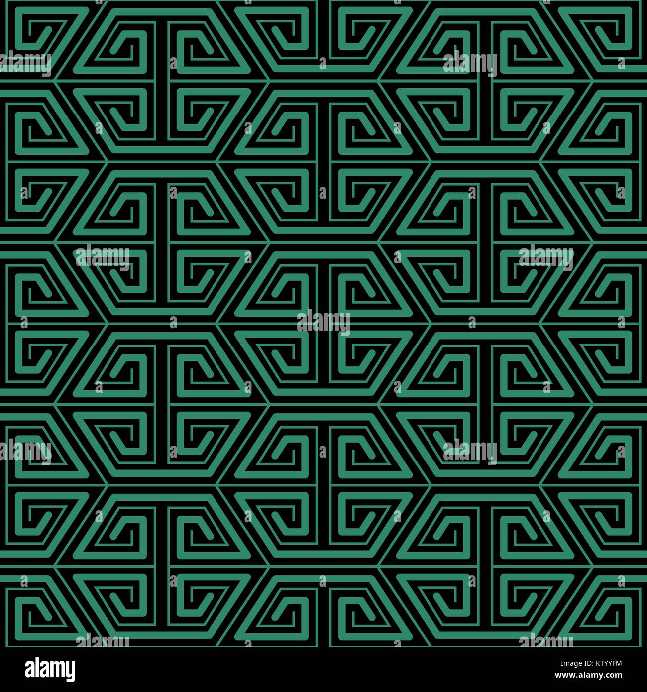 Antique seamless green background polygon geometry cross line Stock ...