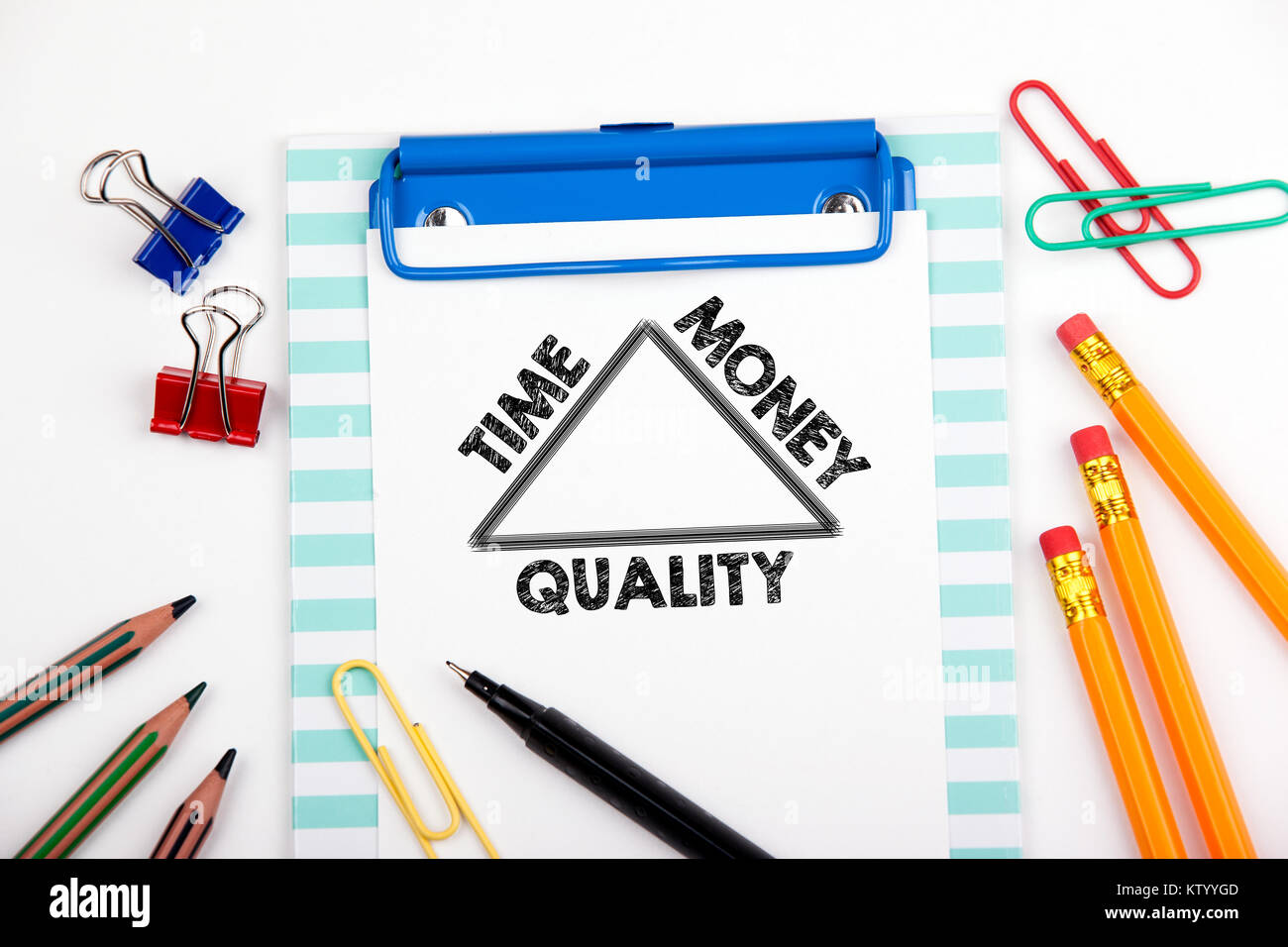 Time money quality hi-res stock photography and images - Alamy