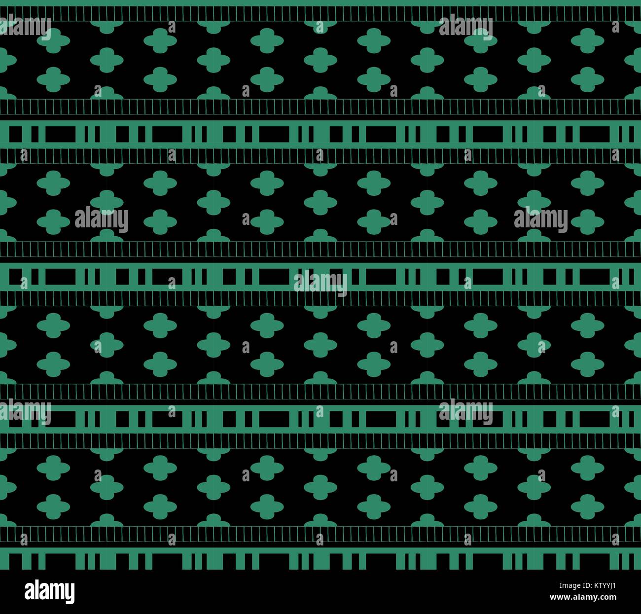 Antique seamless green background curve cross square line Stock Vector ...
