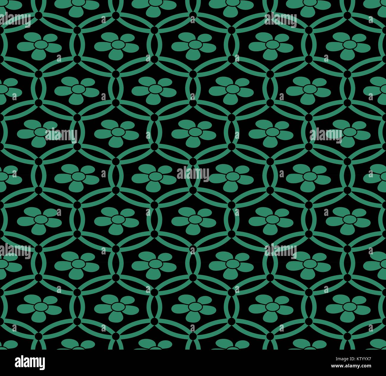 Antique seamless background round cross frame flower Stock Vector Image ...