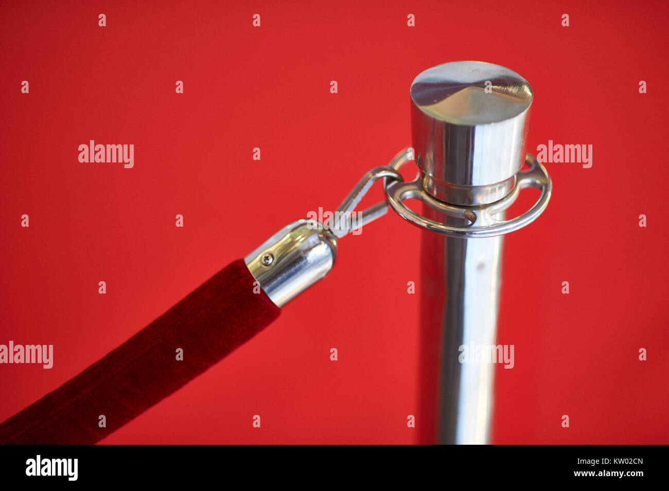 red carpet Stock Photo