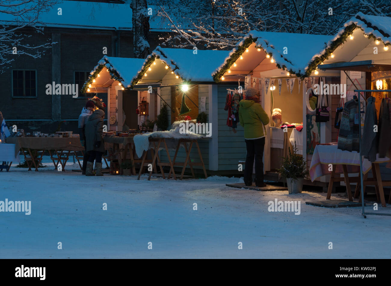 Christmas market tampere