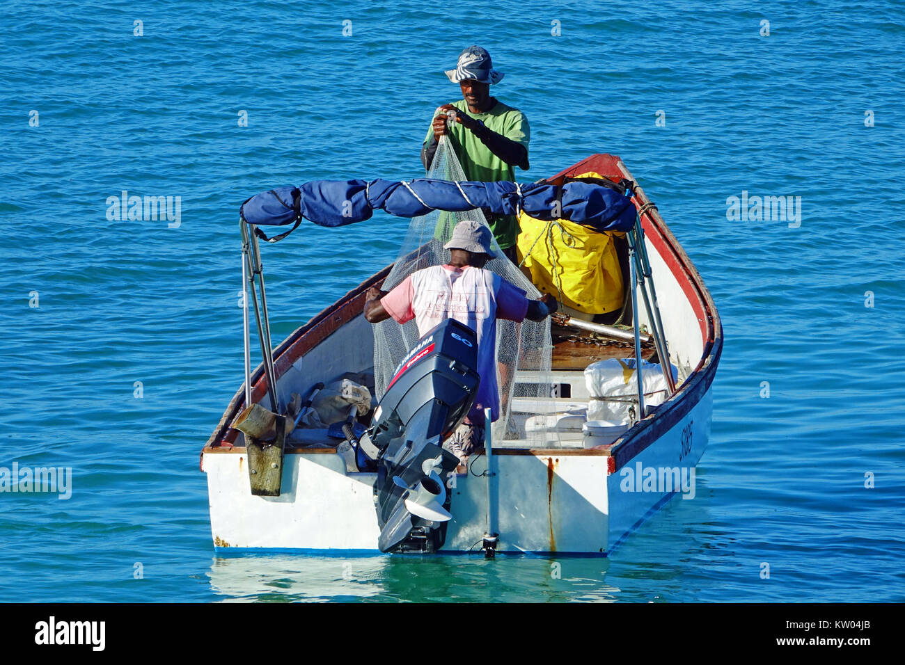 Barbados net fishing hi-res stock photography and images - Alamy