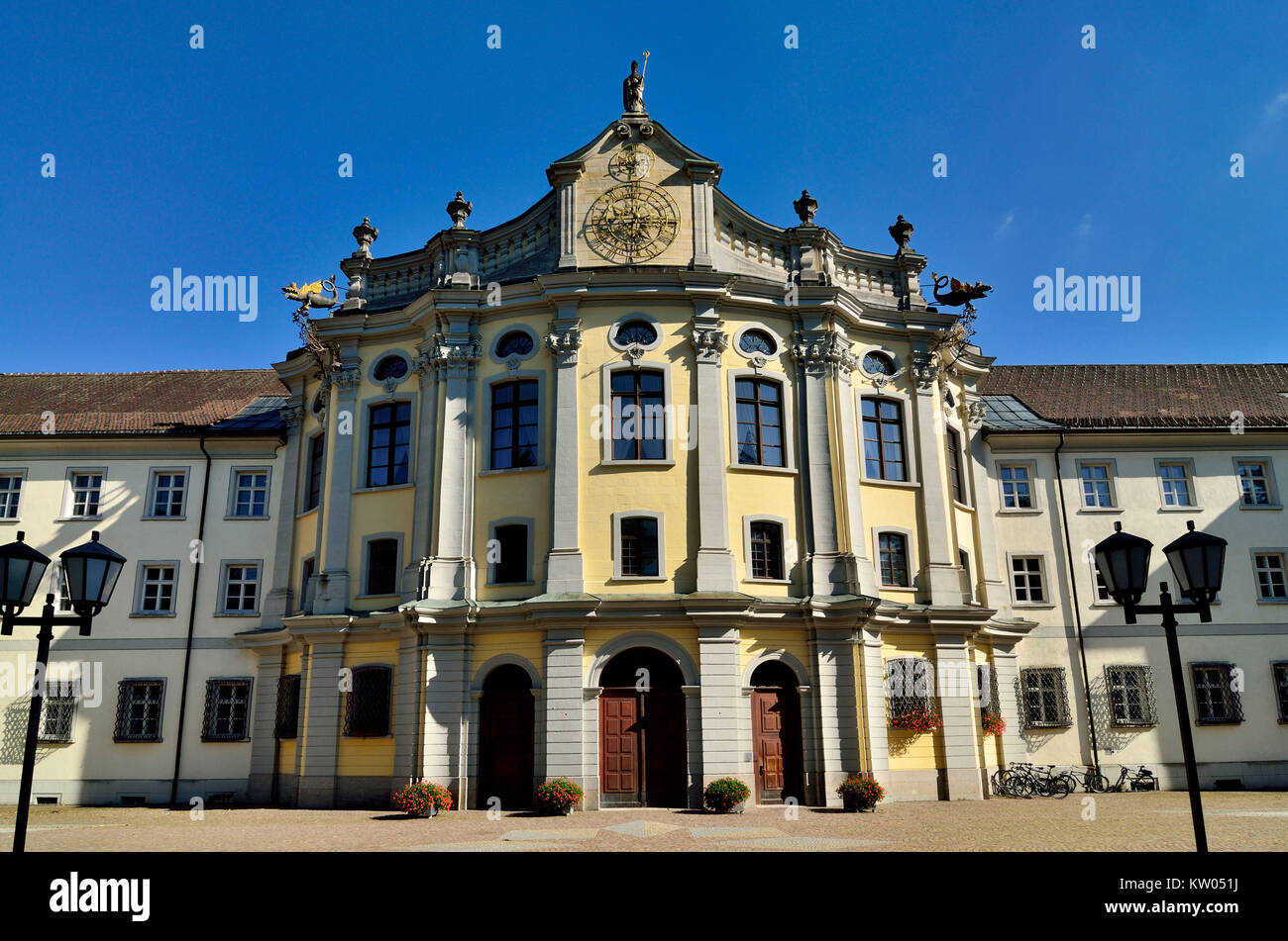 Saint Blasien, Kurortb Saint Blasien, Jesuit school in the old abbey of the Benedictine's cloister, Sankt Blasien, Kurortb Sankt Blasien, Jesuitenschu Stock Photo