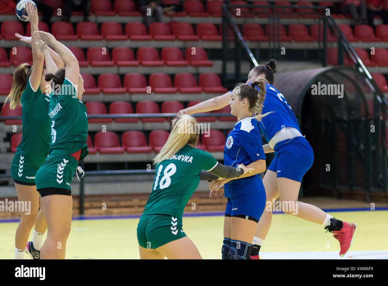ZAGREB, CROATIA - SEPTEMBER 16, 2017: 1. Croatian Handball League Stock Photo - Alamy