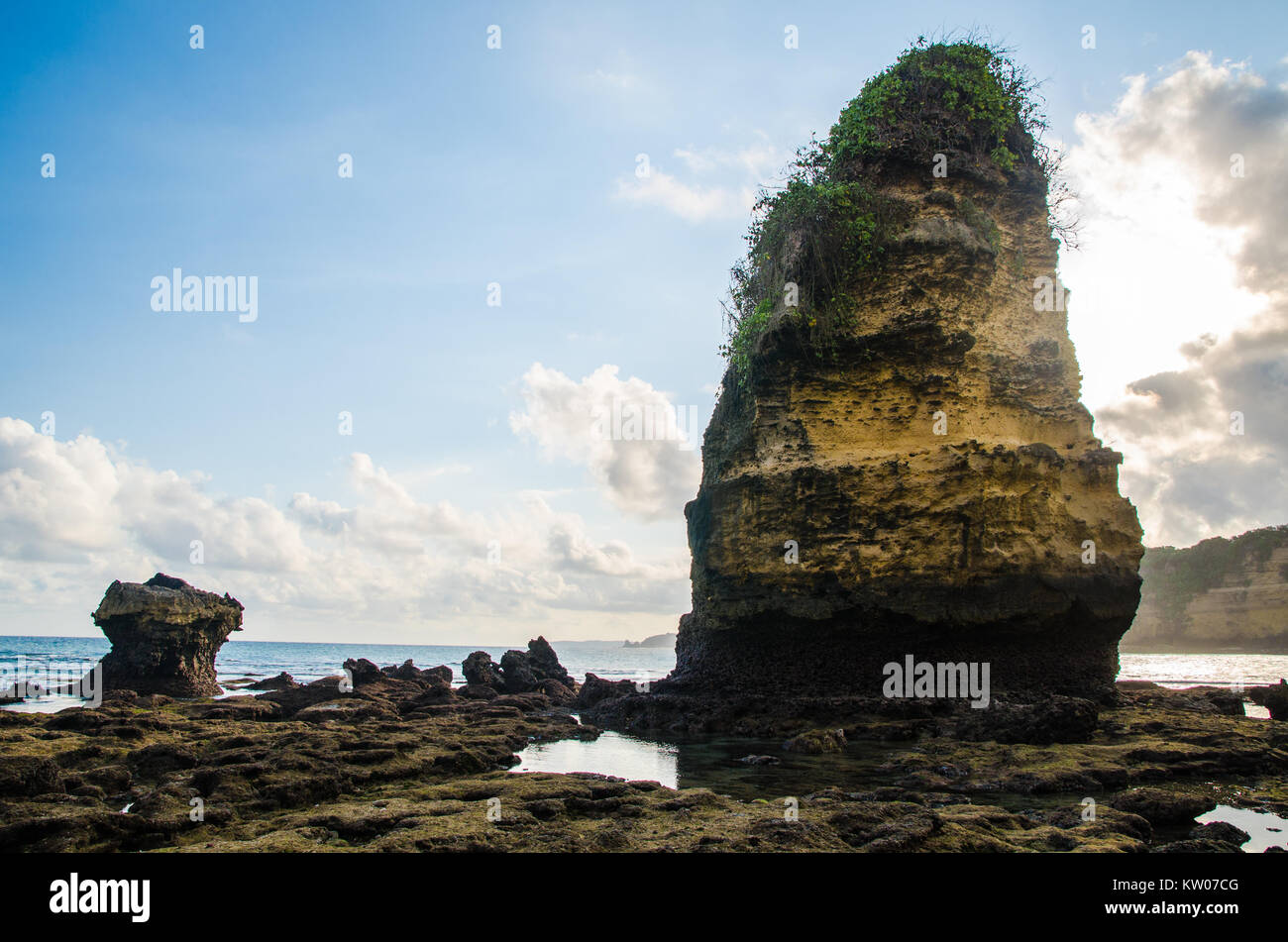 Coast of Sumba, Indonesia Stock Photo