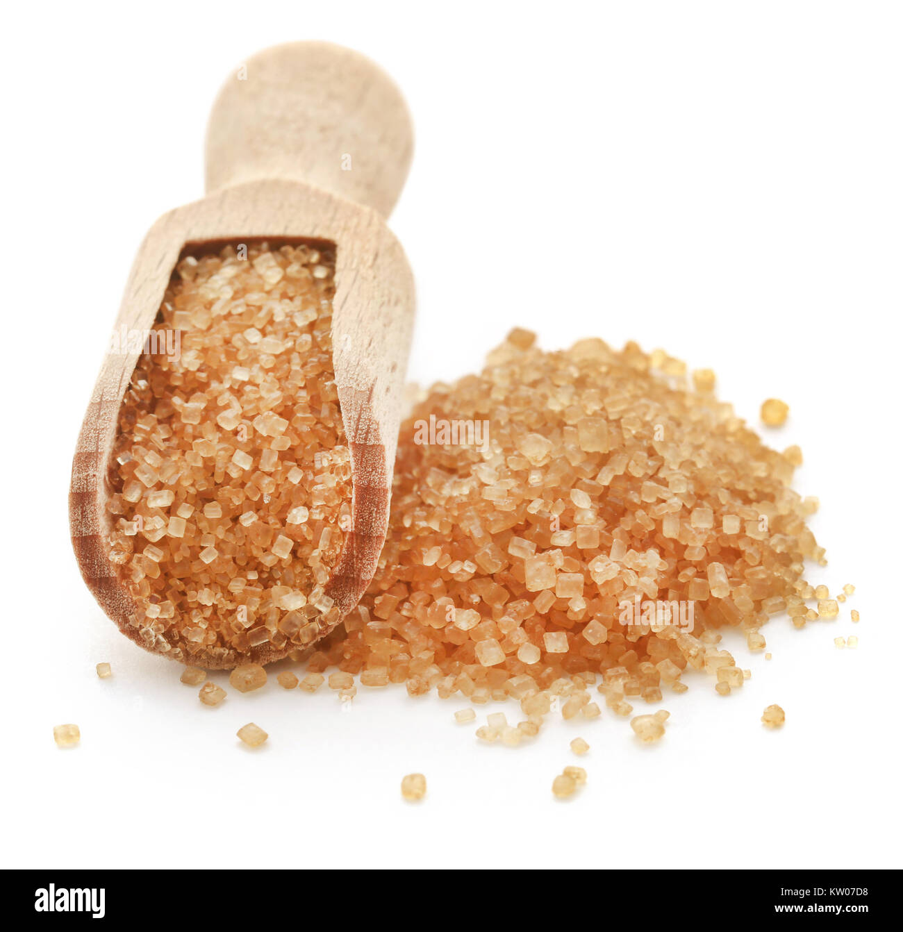 brown-sugar-with-wooden-scoop-over-white-background-stock-photo-alamy