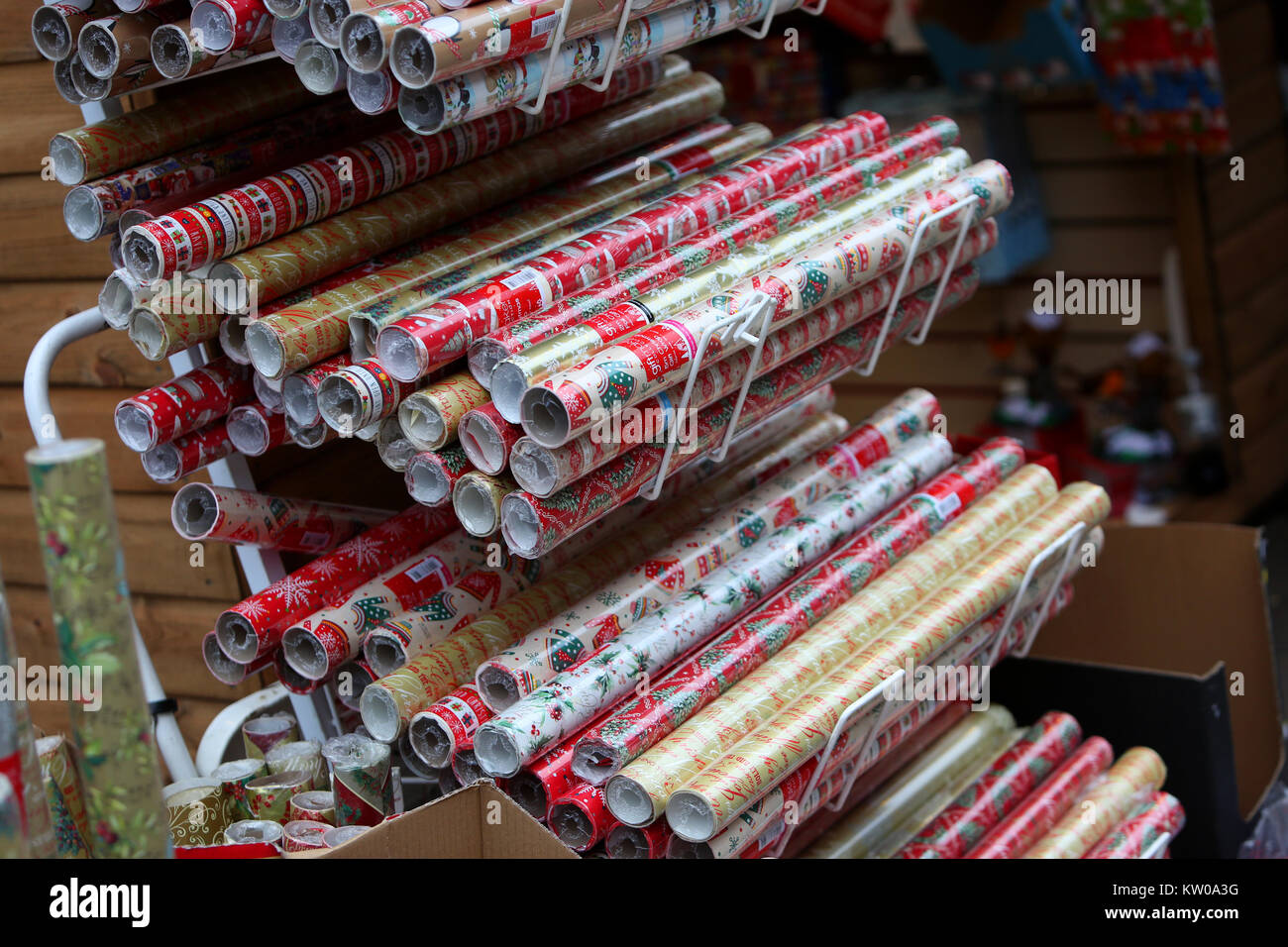 Present wrapping stall hires stock photography and images Alamy
