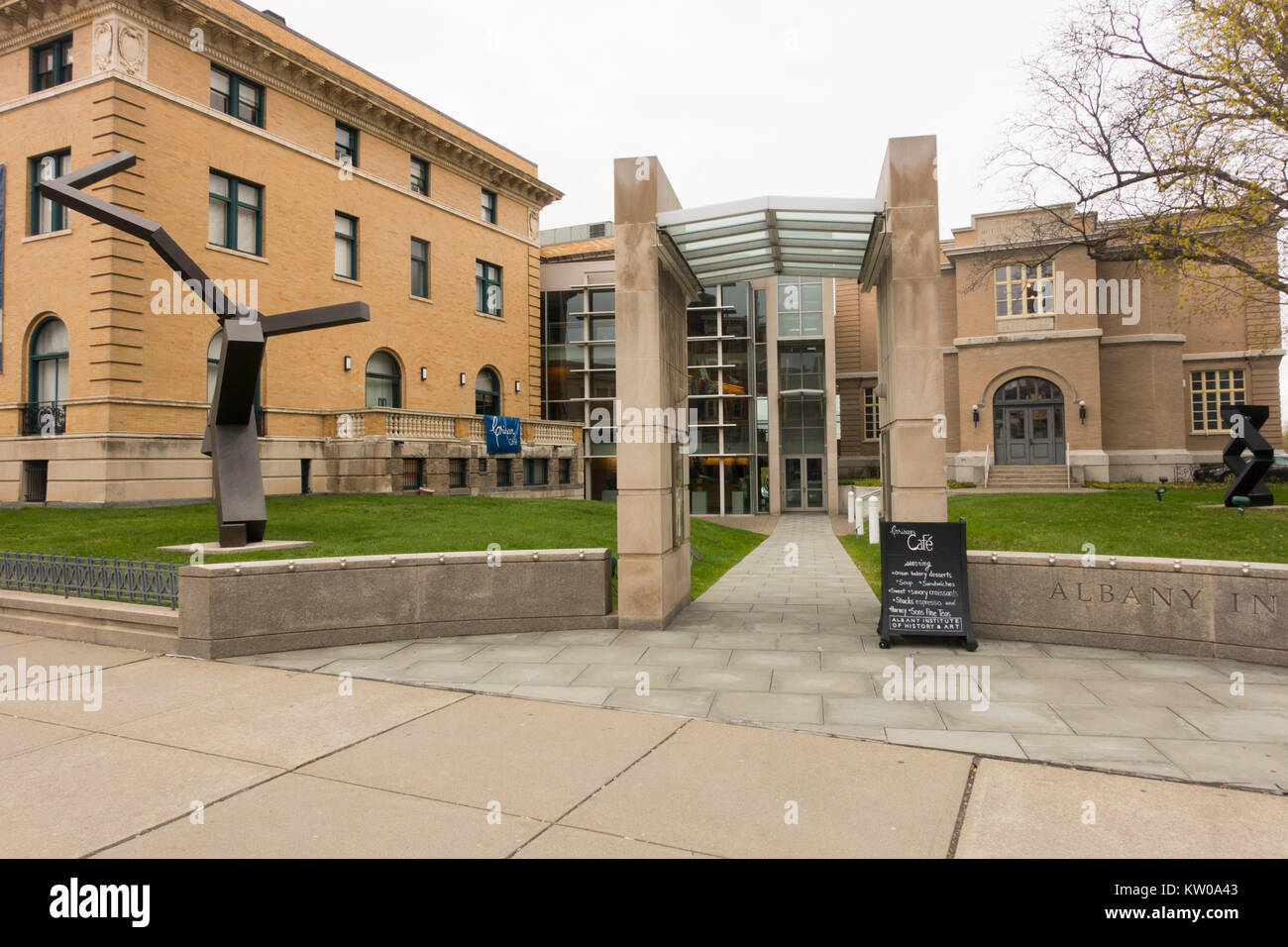 Albany institute of History and art NY Stock Photo Alamy