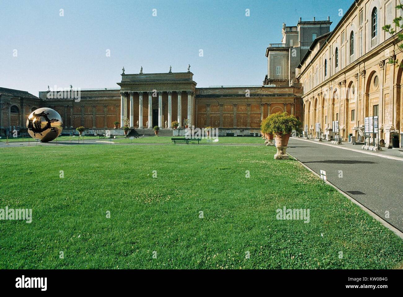 Gardens of Vatican City Stock Photo