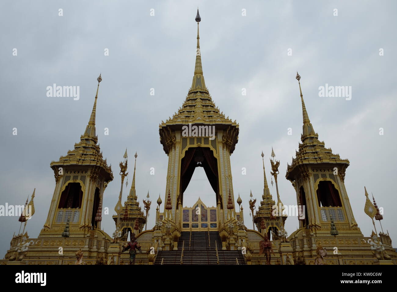 Thailand's King Rama IX Royal Crematorium Stock Photo