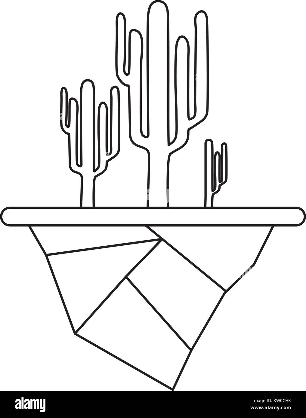 cactus plant design Stock Vector Image & Art - Alamy