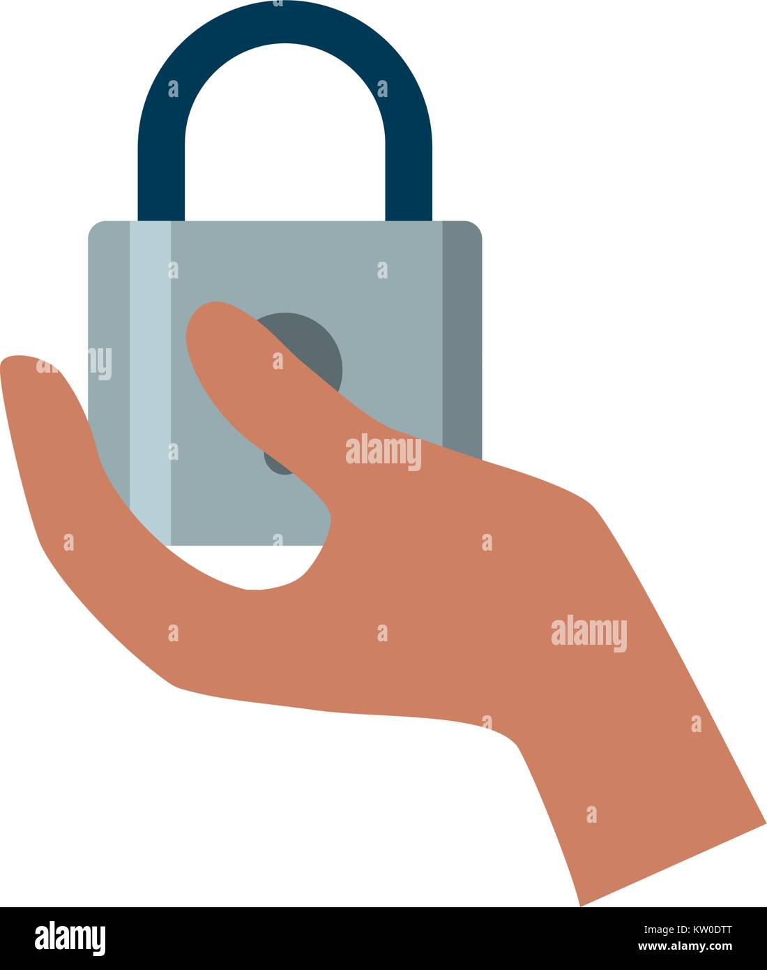 security padlock icon image Stock Vector Image & Art - Alamy