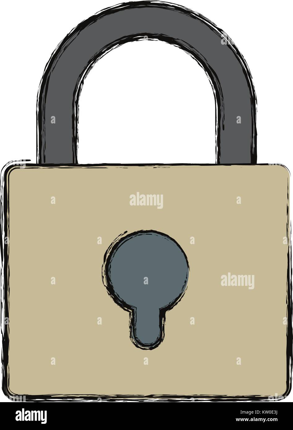 locked padlock icon Stock Vector Image & Art - Alamy