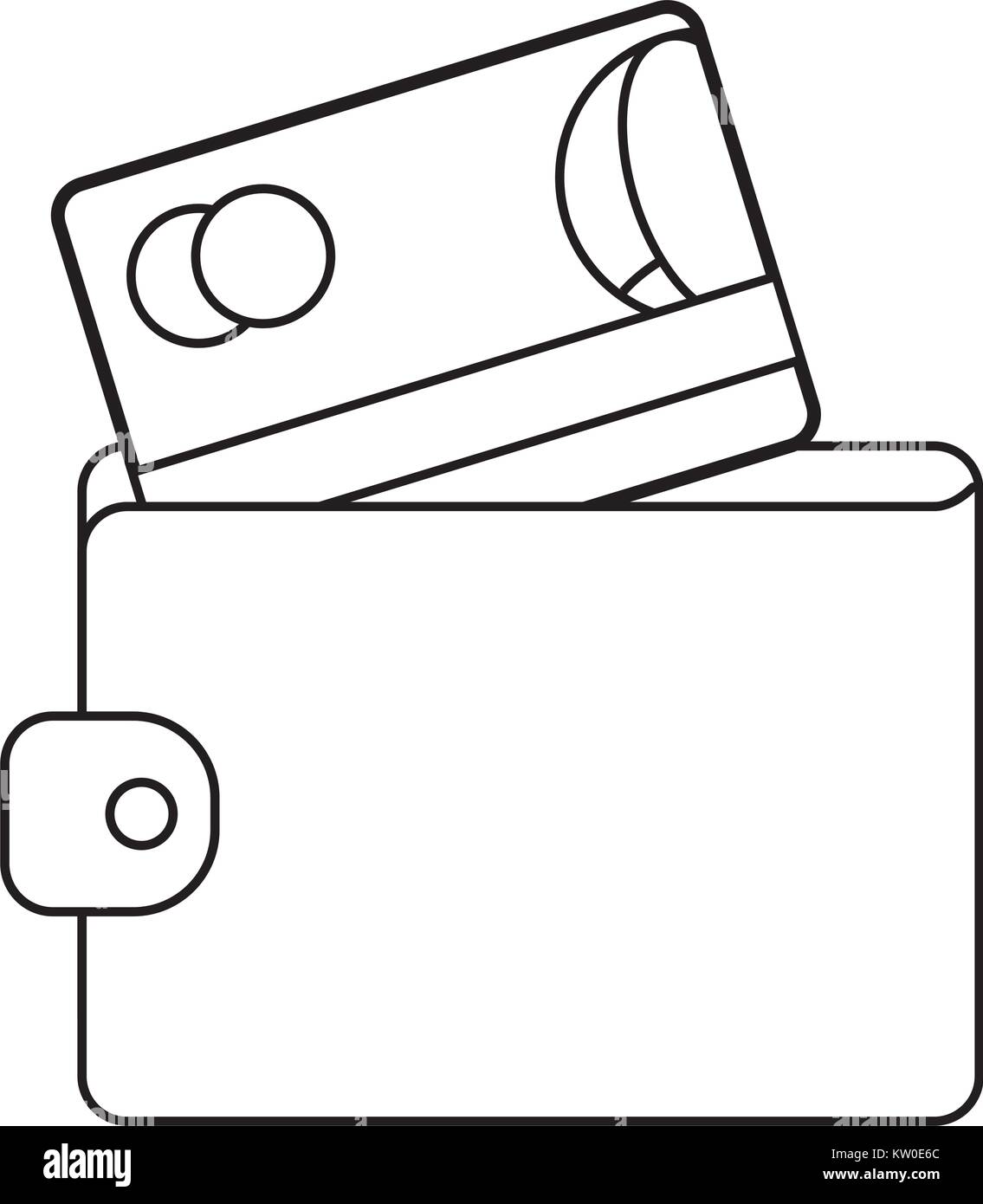 wallet accessory icon Stock Vector Image & Art - Alamy
