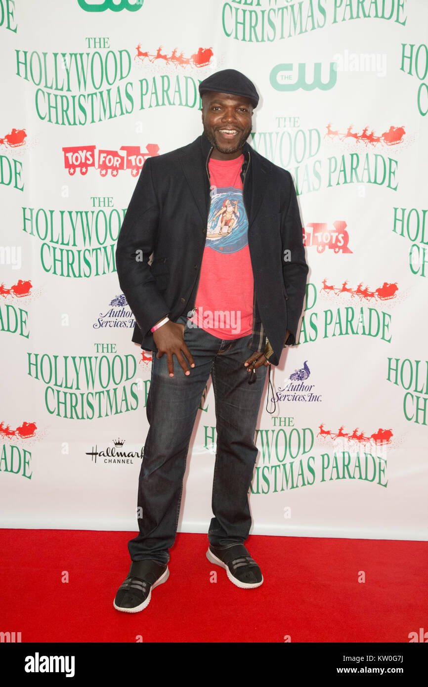 86th Annual Hollywood Christmas Parade held in Hollywood, California  Featuring: Reno Wilson Where: Los Angeles, California, United States When: 26 Nov 2017 Credit: Sheri Determan/WENN.com Stock Photo