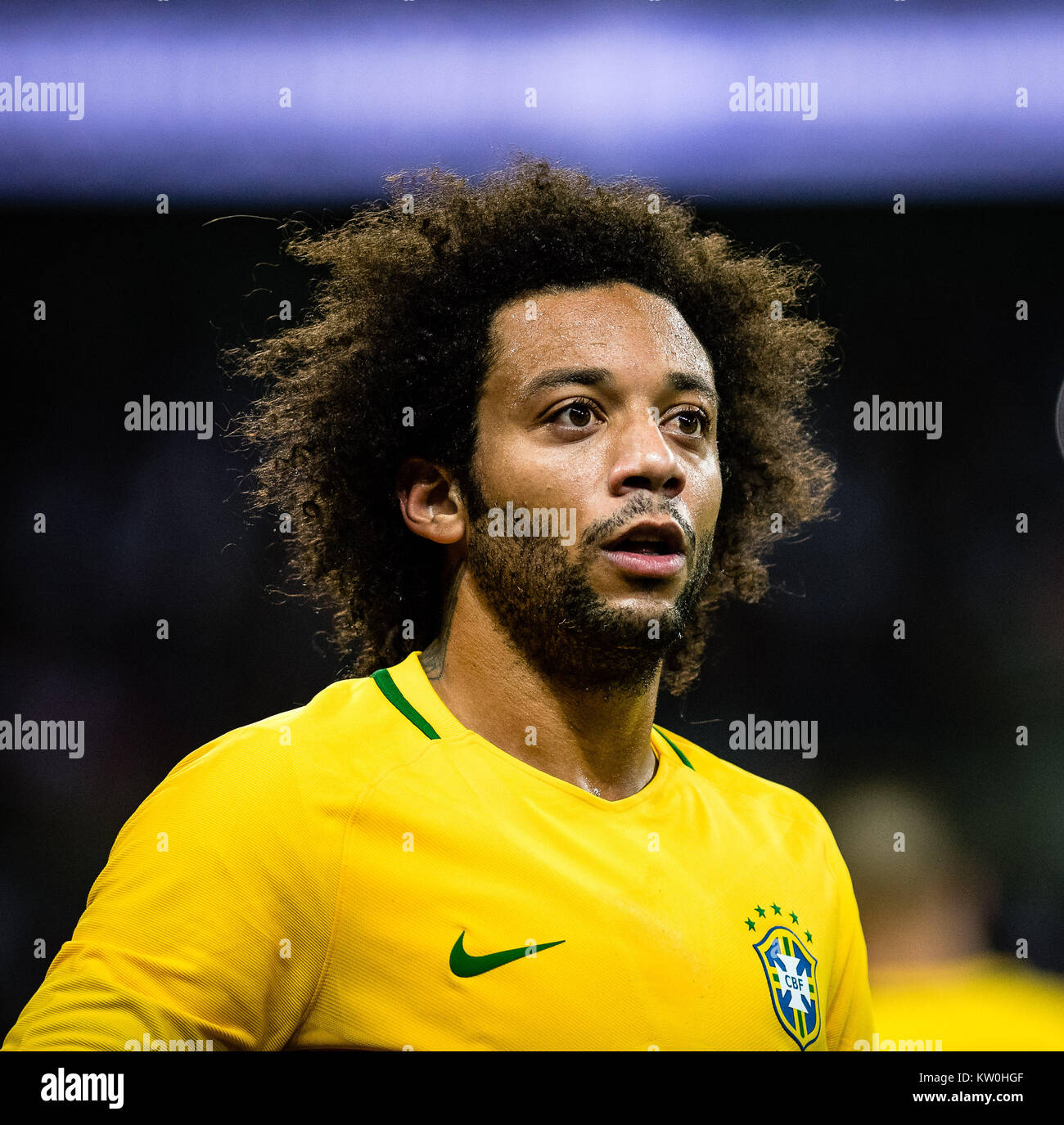 Marcelo of Brazil national team Stock Photo