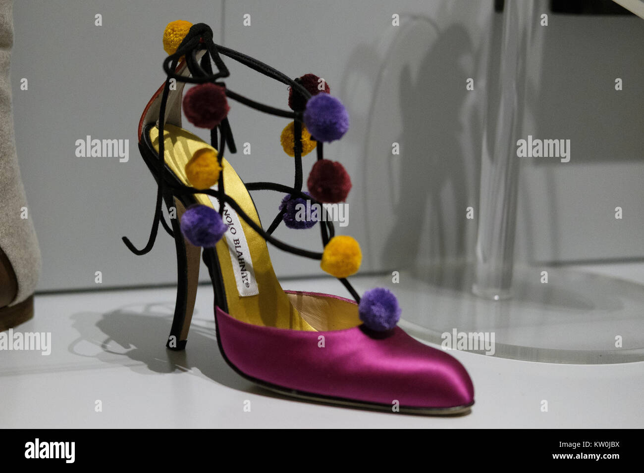 The Art of Shoes' exhibition by Spanish designer Manolo Blahnik at the  National Museum of Decorative Arts in Madrid, Spain Featuring: Atmosphere  Where: Madrid, Spain When: 27 Nov 2017 Credit: Oscar Gonzalez/WENN.com