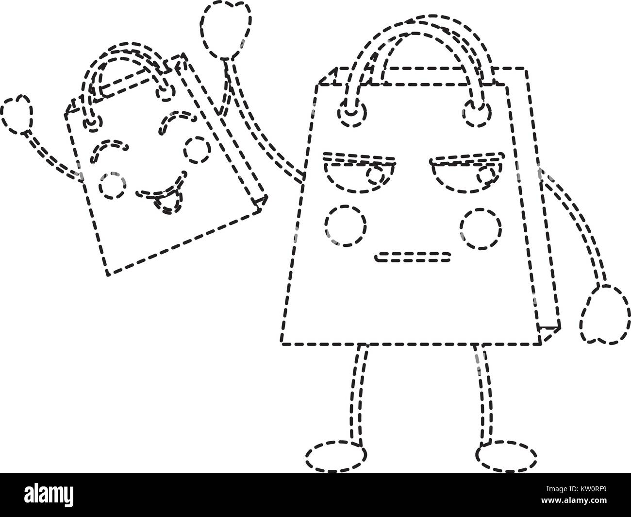 shopping bag emoji icon image Stock Vector Image & Art Alamy