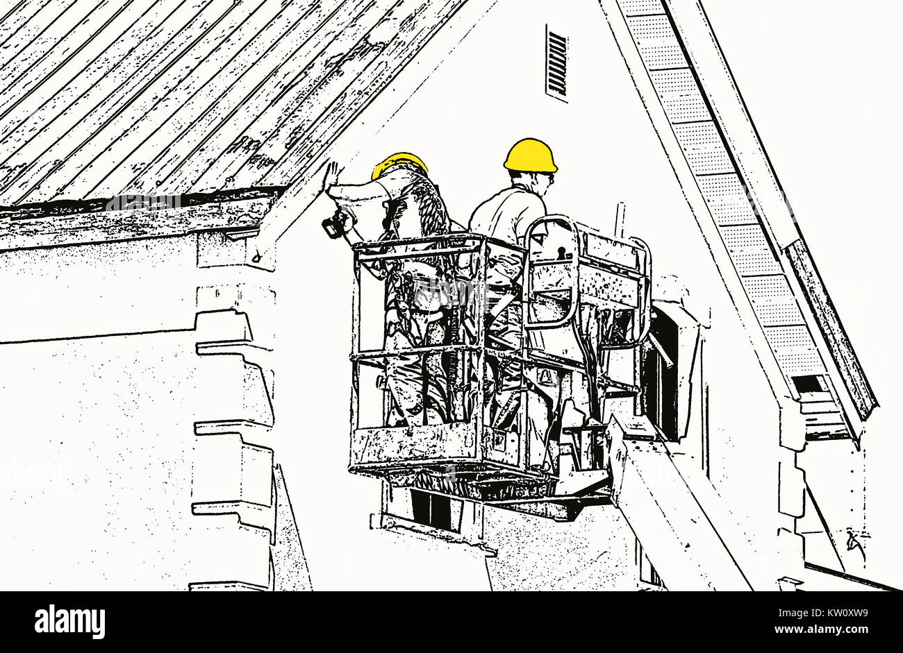 Construction hoist hi-res stock photography and images - Alamy