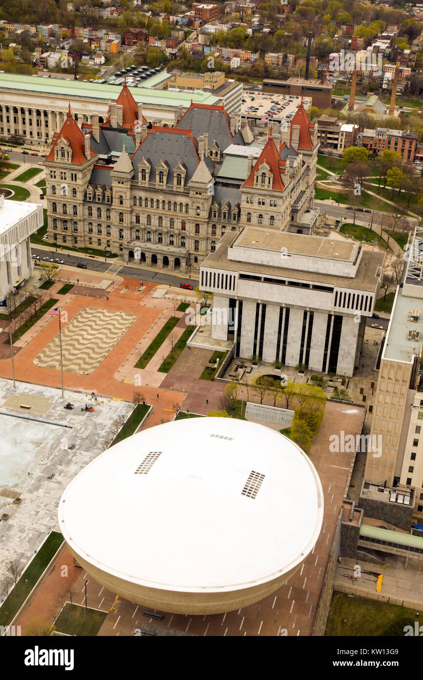 Empire state plaza Albany NY Stock Photo Alamy