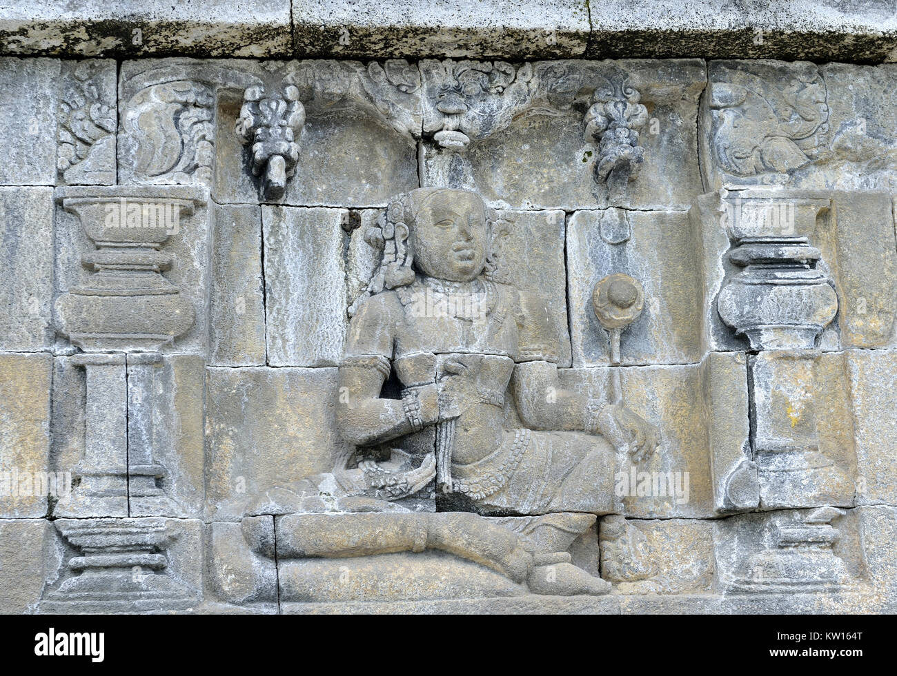 Borobudur relief gallery hi-res stock photography and images - Alamy | Poster