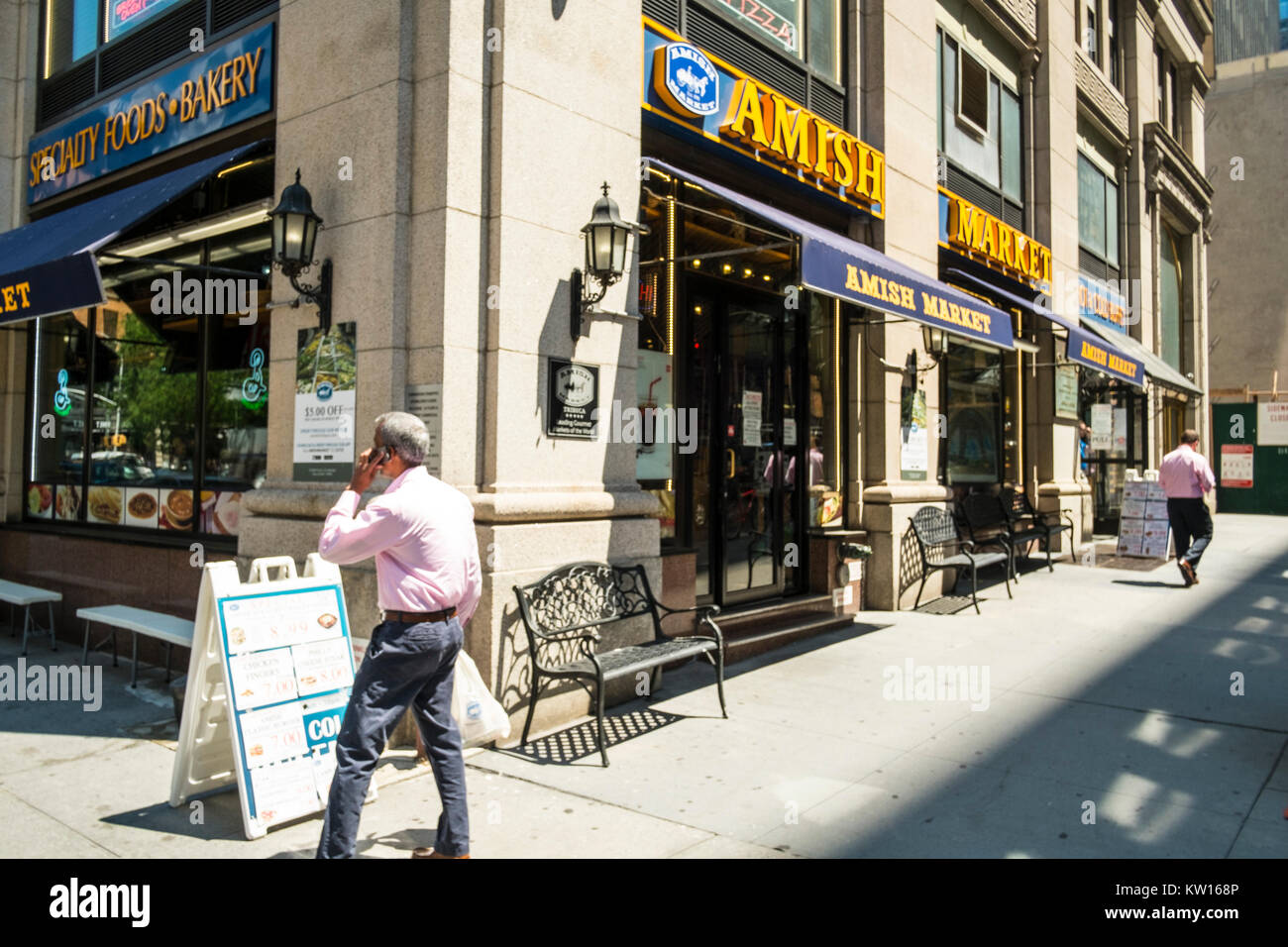 The Amish Market at Tribeca, New York City Stock Photo Alamy