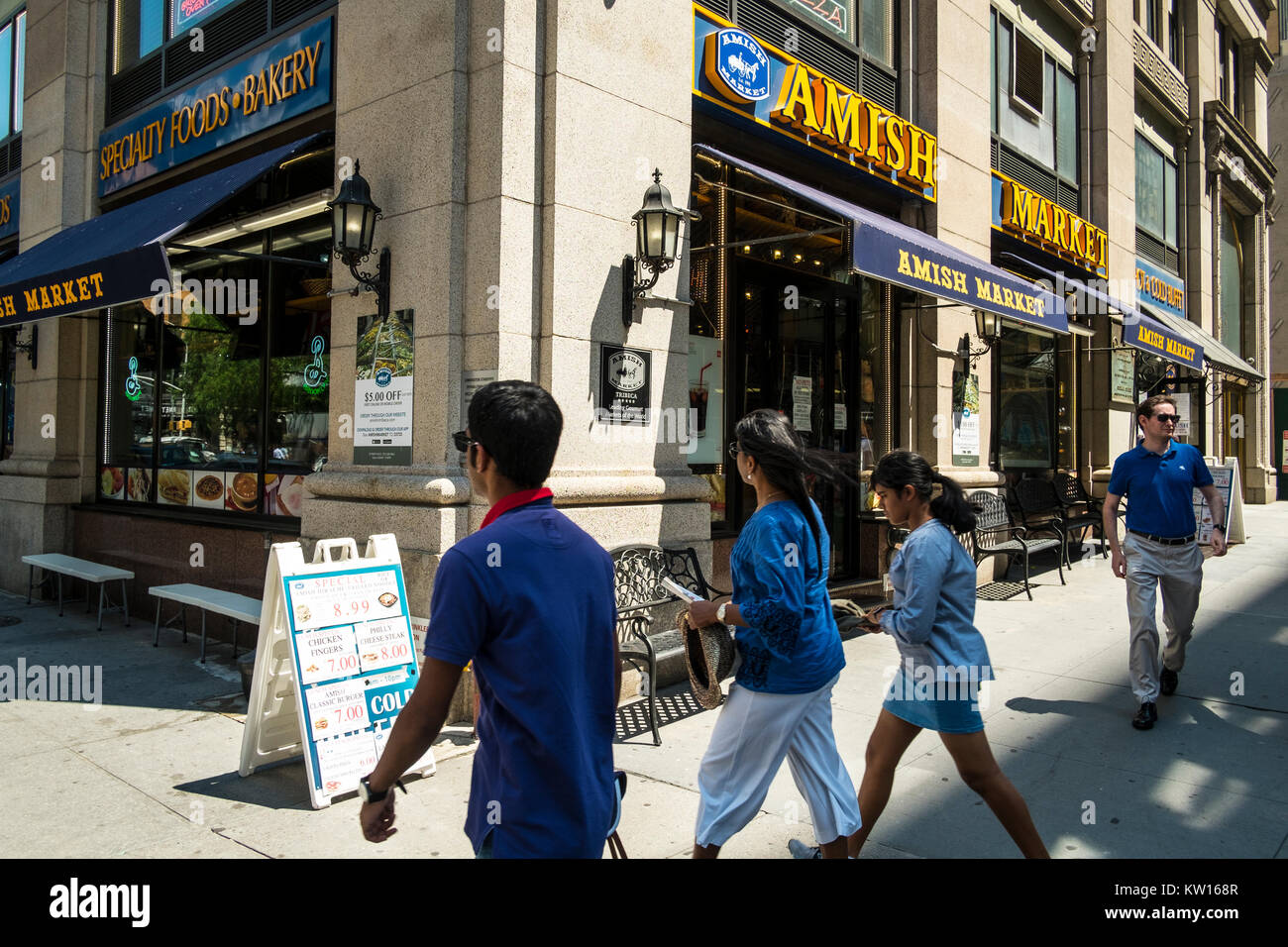 The Amish Market at Tribeca, New York City Stock Photo Alamy
