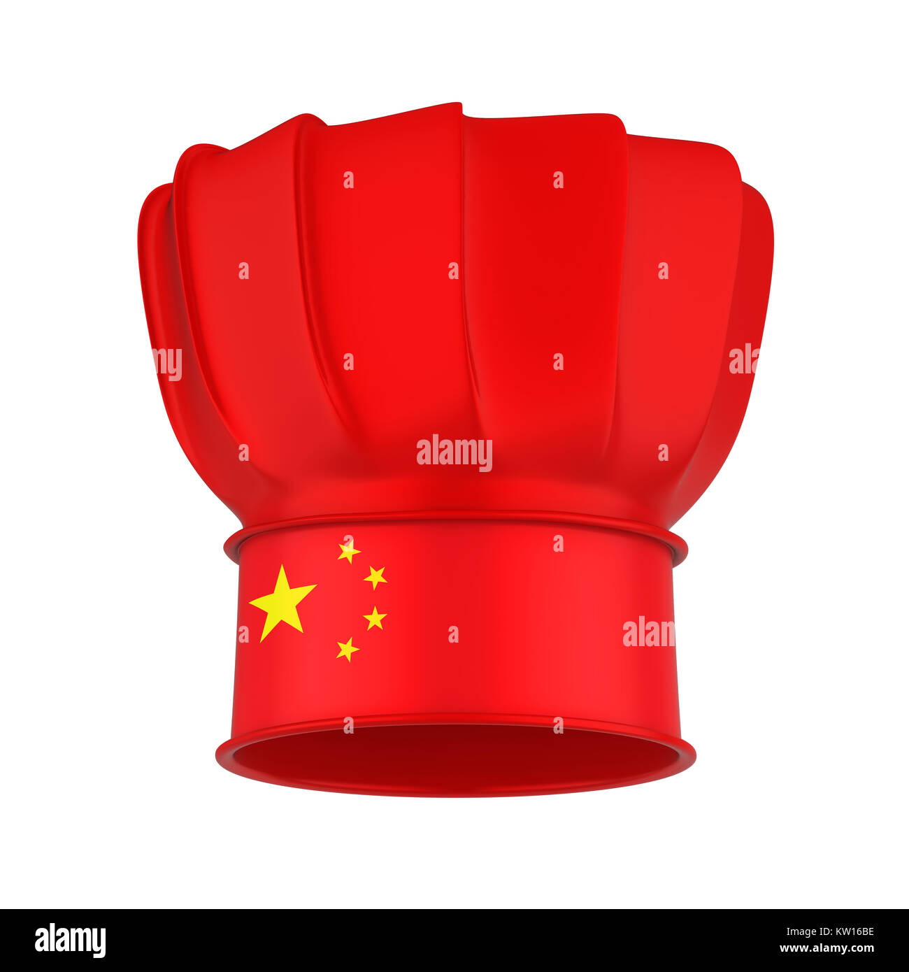 Chinese Chef Hat Isolated Stock Photo Alamy
