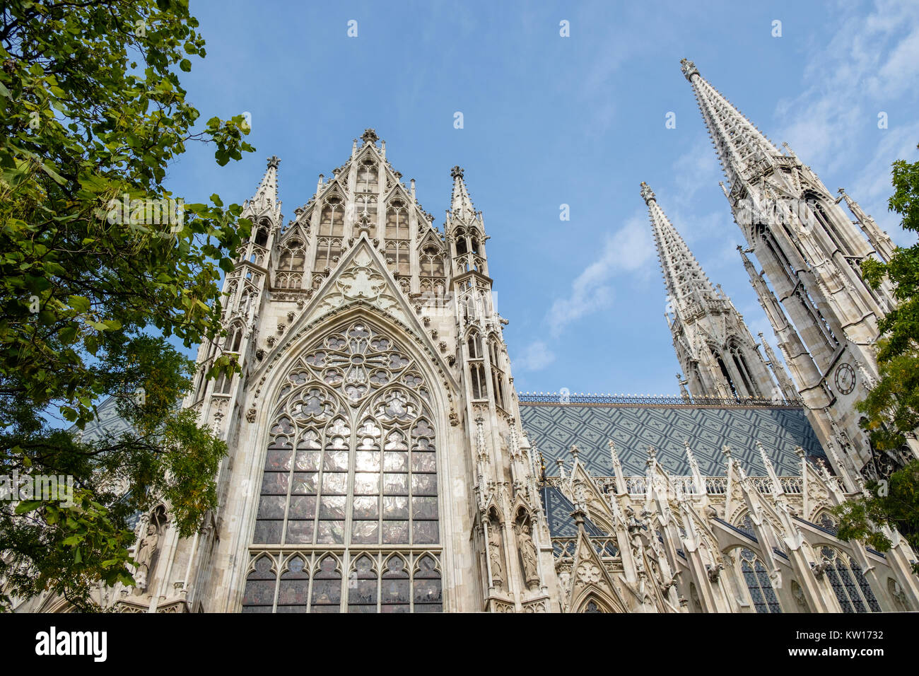 Votive Church (Votivkirche), Vienna, Austria Stock Photo Alamy