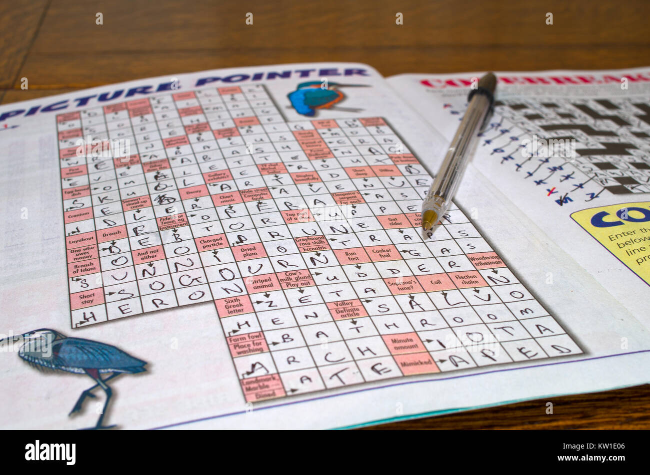 Puzzle Book High Resolution Stock Photography And Images Alamy
