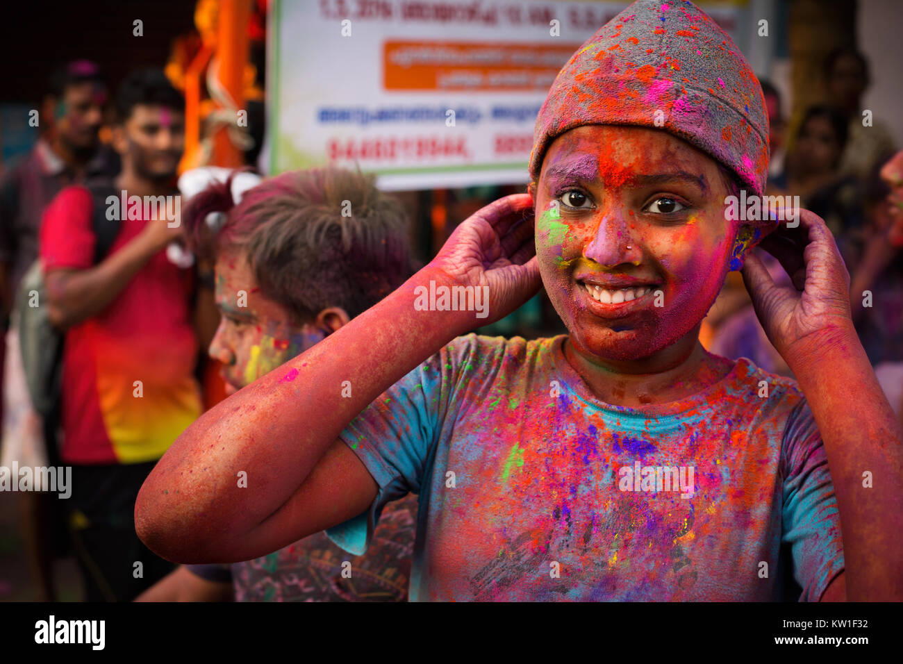 holi in kochi