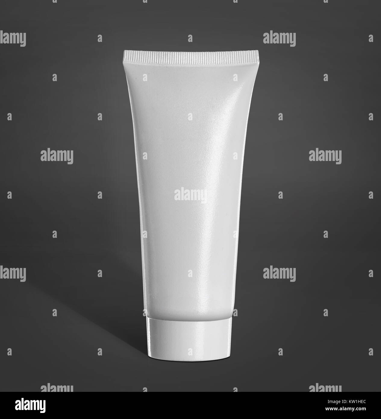 White Product for Cream or gel Cosmetic. mockup Stock Photo - Alamy
